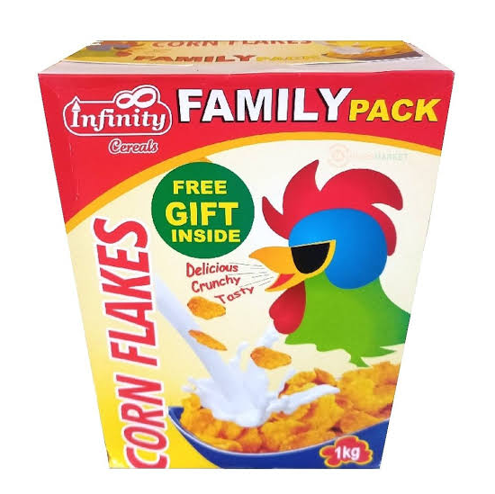 Infinity Corn Flakes 1kg x 6